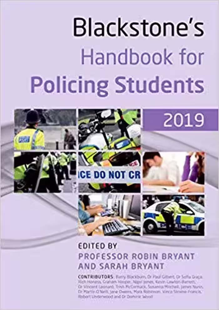 خرید و دانلود نسخه کامل کتاب Blackstone's Handbook for Policing Students 2019 (13th Edition)