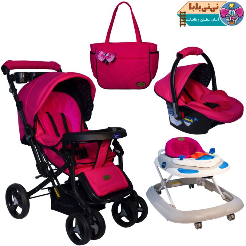 ست کالسکه 4 تکه دلیجان simple sky4