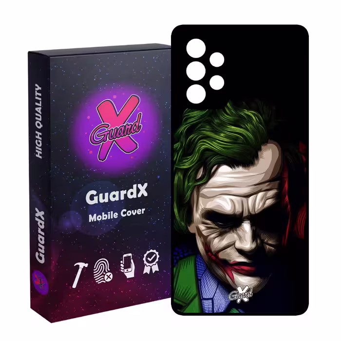 کاور گارد ایکس طرح Joker مدل Glass10109 مناسب برای گوشی موبایل سامسونگ Galaxy A32 4G