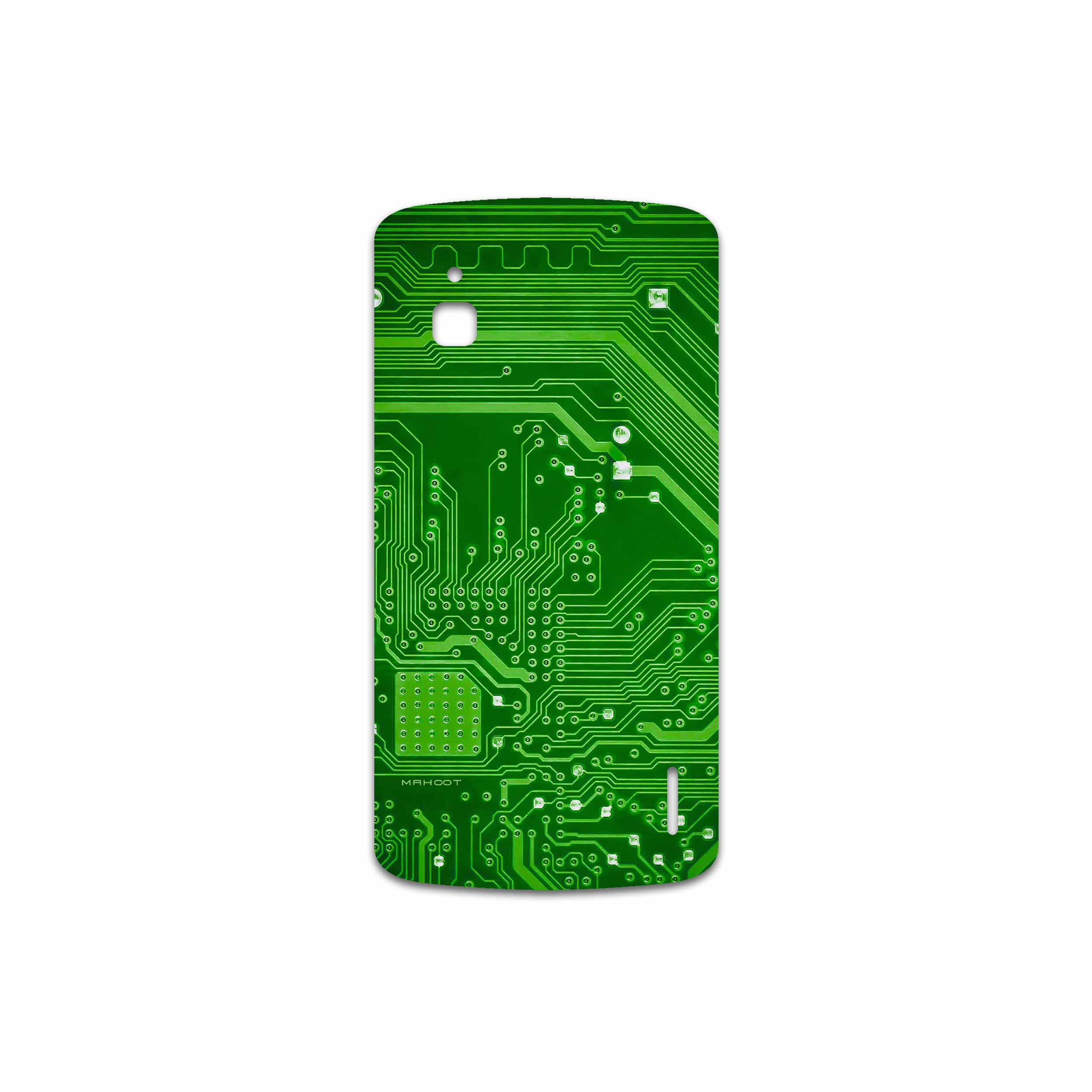 برچسب پوششی ماهوت مدل Green Printed Circuit Board مناسب برای گوشی موبایل گوگل Nexus 4