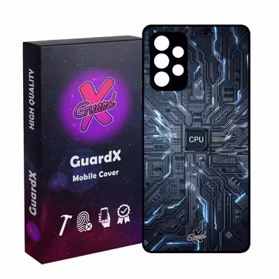 کاور گارد ایکس طرح CPU مدل Glass10504 مناسب برای گوشی موبایل سامسونگ Galaxy A52/A52S