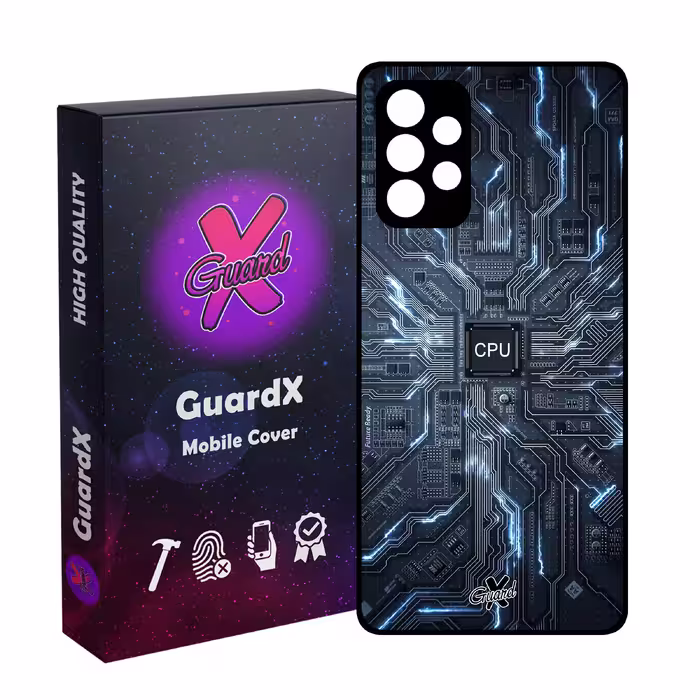 کاور گارد ایکس طرح CPU مدل Glass10504 مناسب برای گوشی موبایل سامسونگ Galaxy A52/A52S