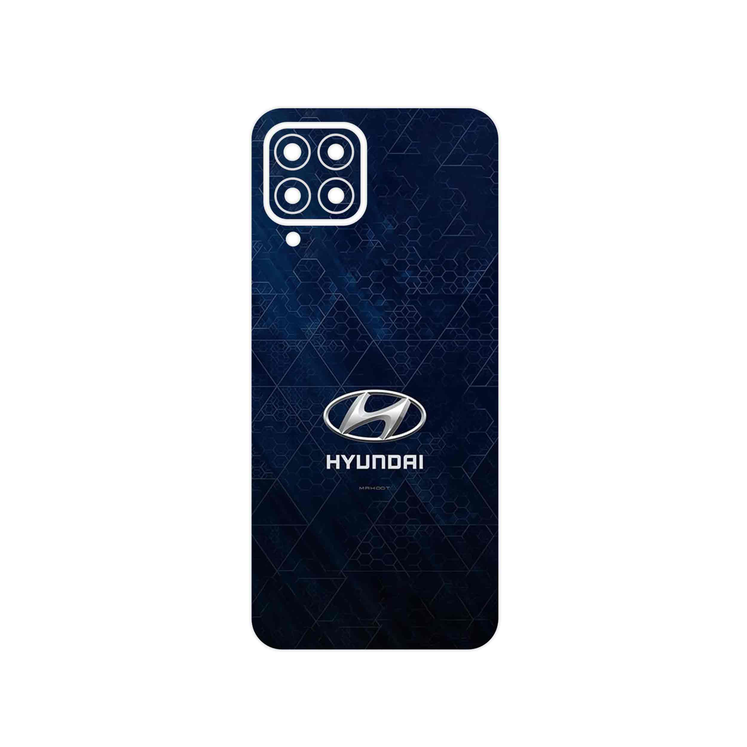 برچسب پوششی ماهوت مدل Hyundai_Logo مناسب برای گوشی موبایل سامسونگ Galaxy M33