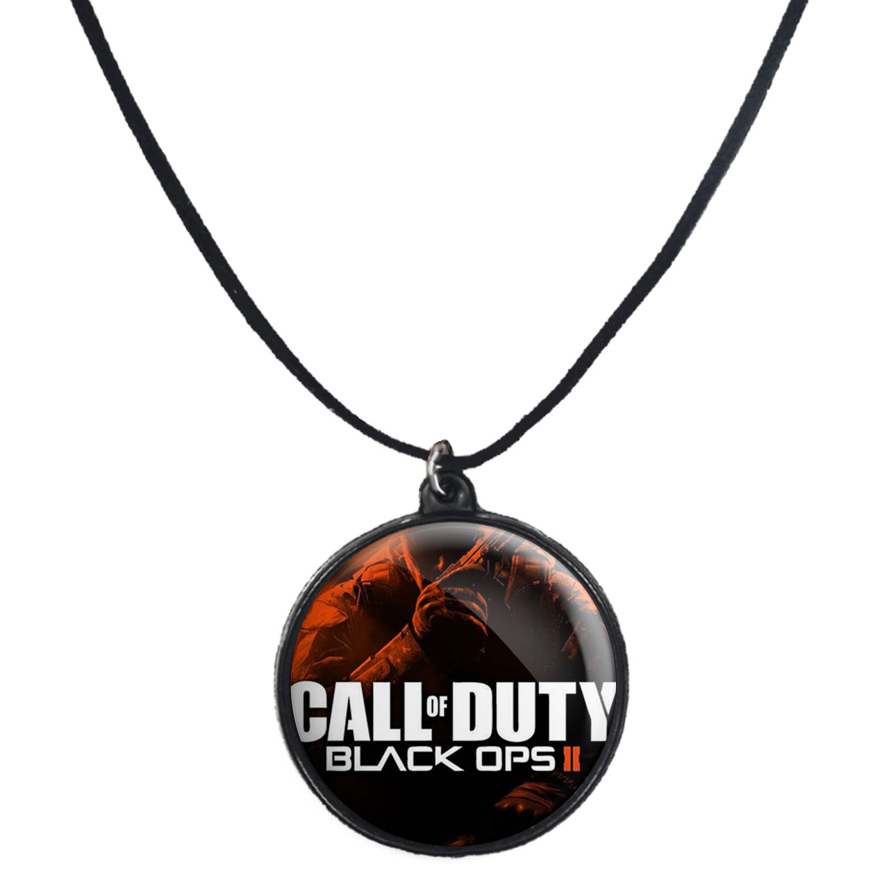 گردنبند پرمانه طرح call of duty کد pmb.7643 مدل دو طرفه