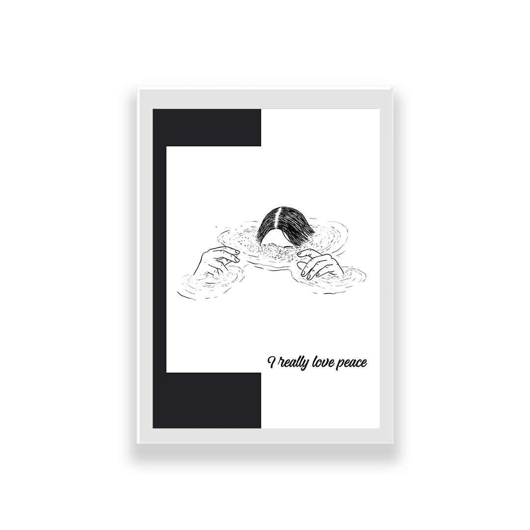 تابلو طرح مینیمال