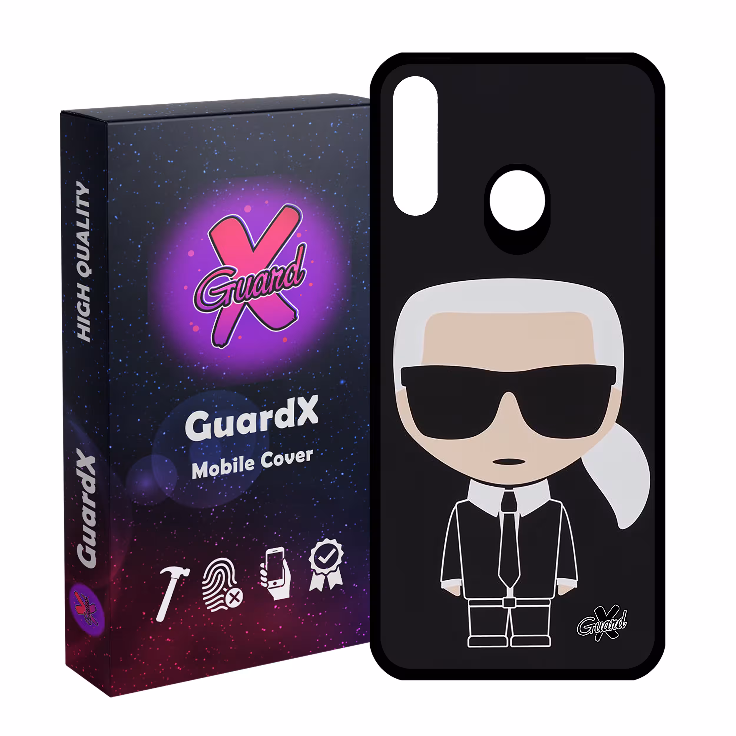 کاور گارد ایکس طرح کارل مدل Glass10425 مناسب برای گوشی موبایل سامسونگ Galaxy A20s