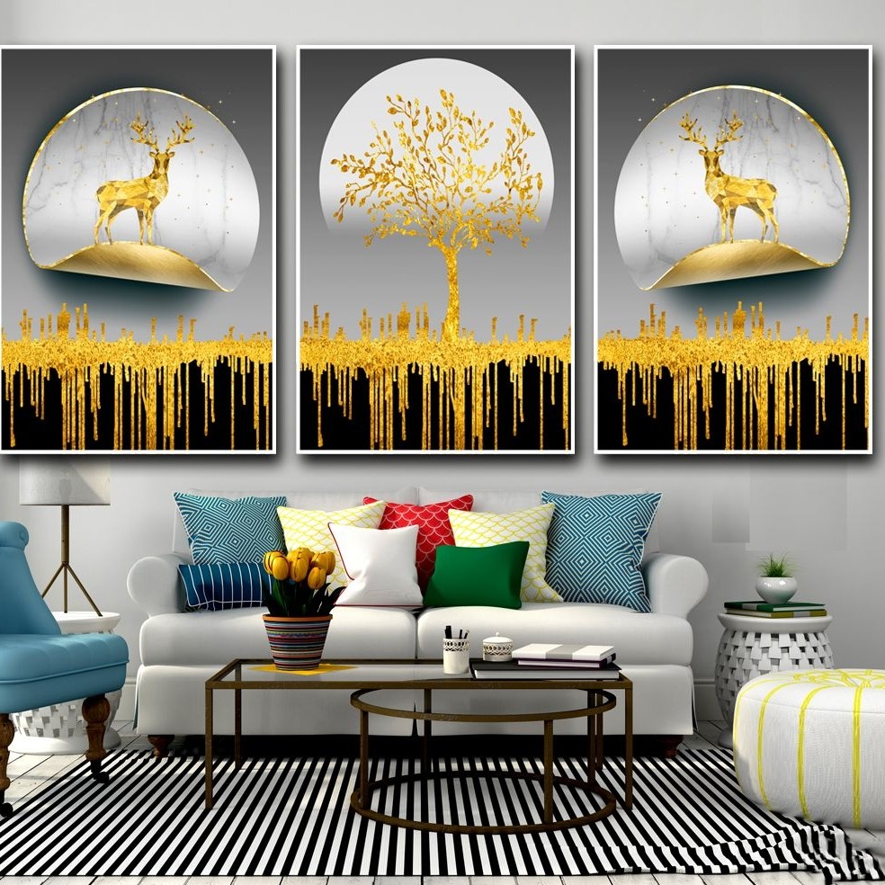 تابلو دکوراتیو 3تیکه کد 827