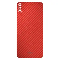  برچسب پوششی سلبیت مدل فیبر کربن قرمز 3D RED Carbon fiber Texture  مناسب برای گوشی موبایل اپل Apple iPhone XS Max