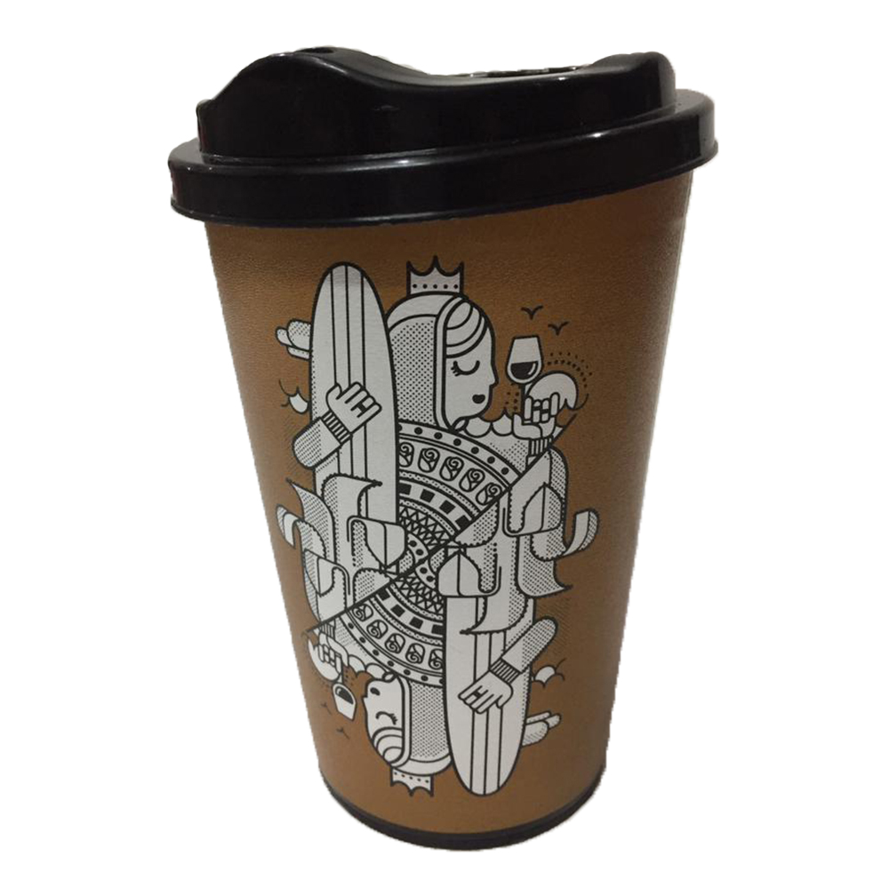 ماگ مدل قهوه طرح پادشاه و ملکه