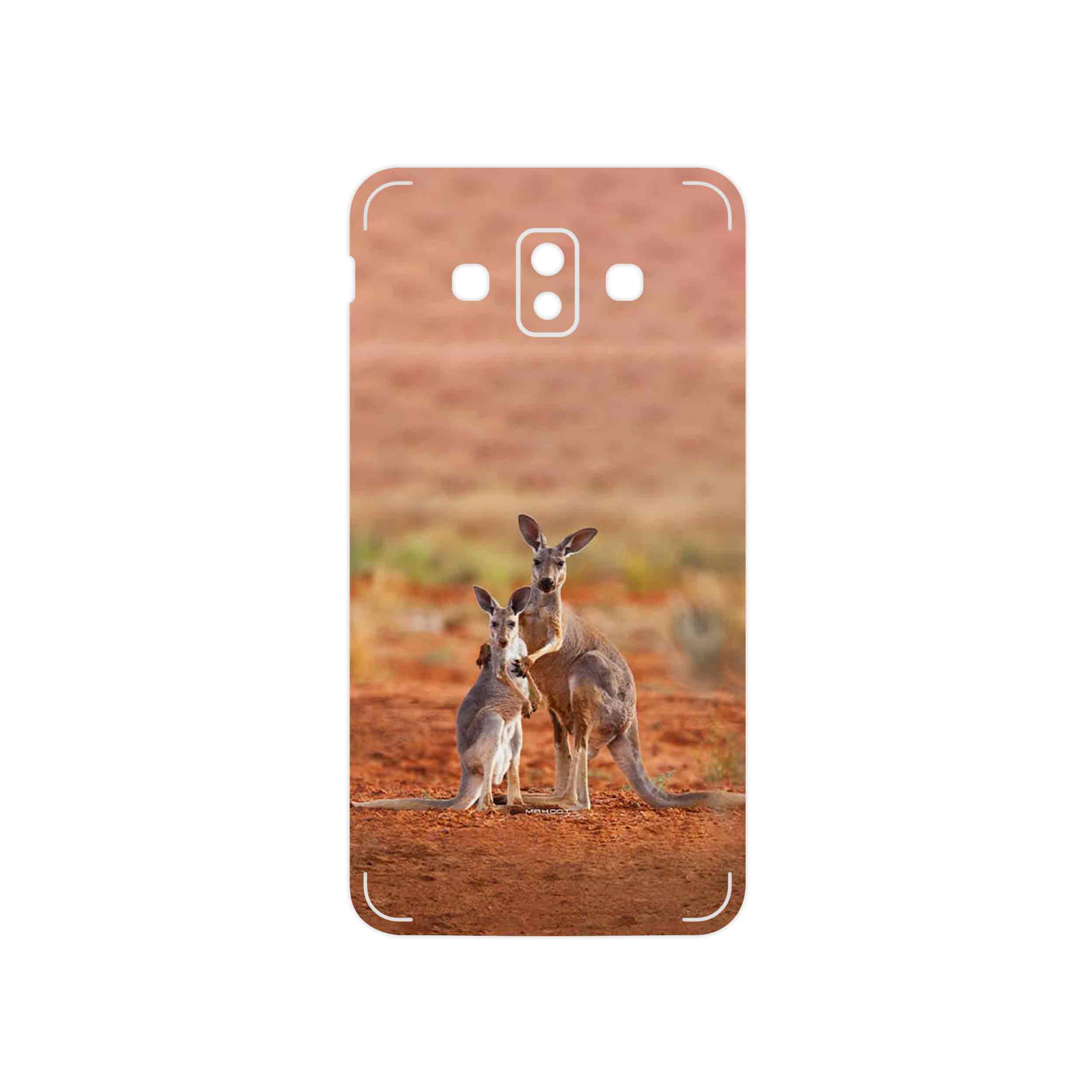برچسب پوششی ماهوت مدل Kangaroo مناسب برای گوشی موبایل سامسونگ Galaxy J7 Duo