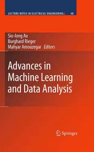 خرید و دانلود نسخه کامل کتاب Avances in Machine Learning and Data Analysis