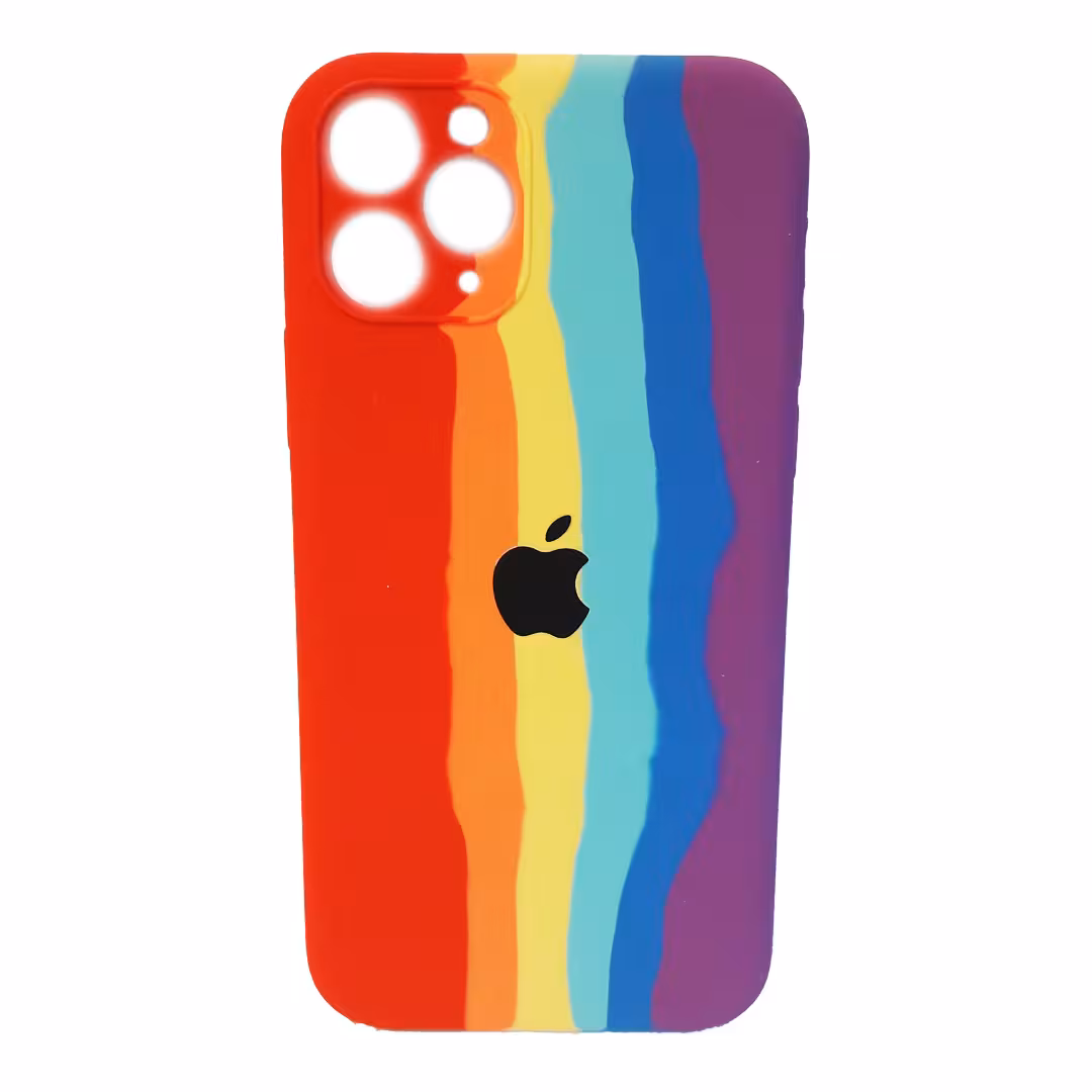 کاور مدل سیلیکونی طرح آبرنگی مناسب برای گوشی موبایل اپل Iphone 11 Pro Max