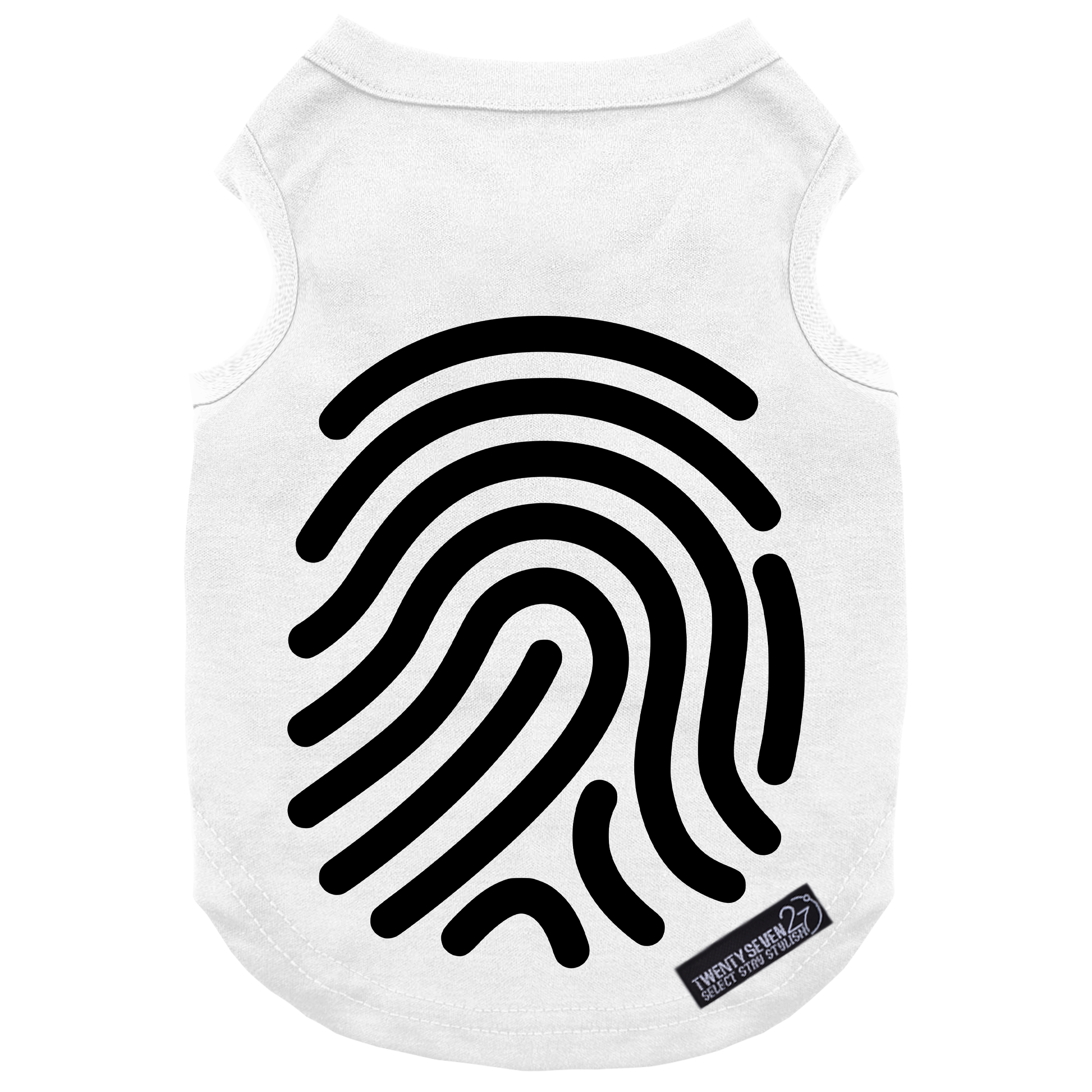 لباس سگ و گربه 27 مدل Fingerprint کد MH980 سایز M