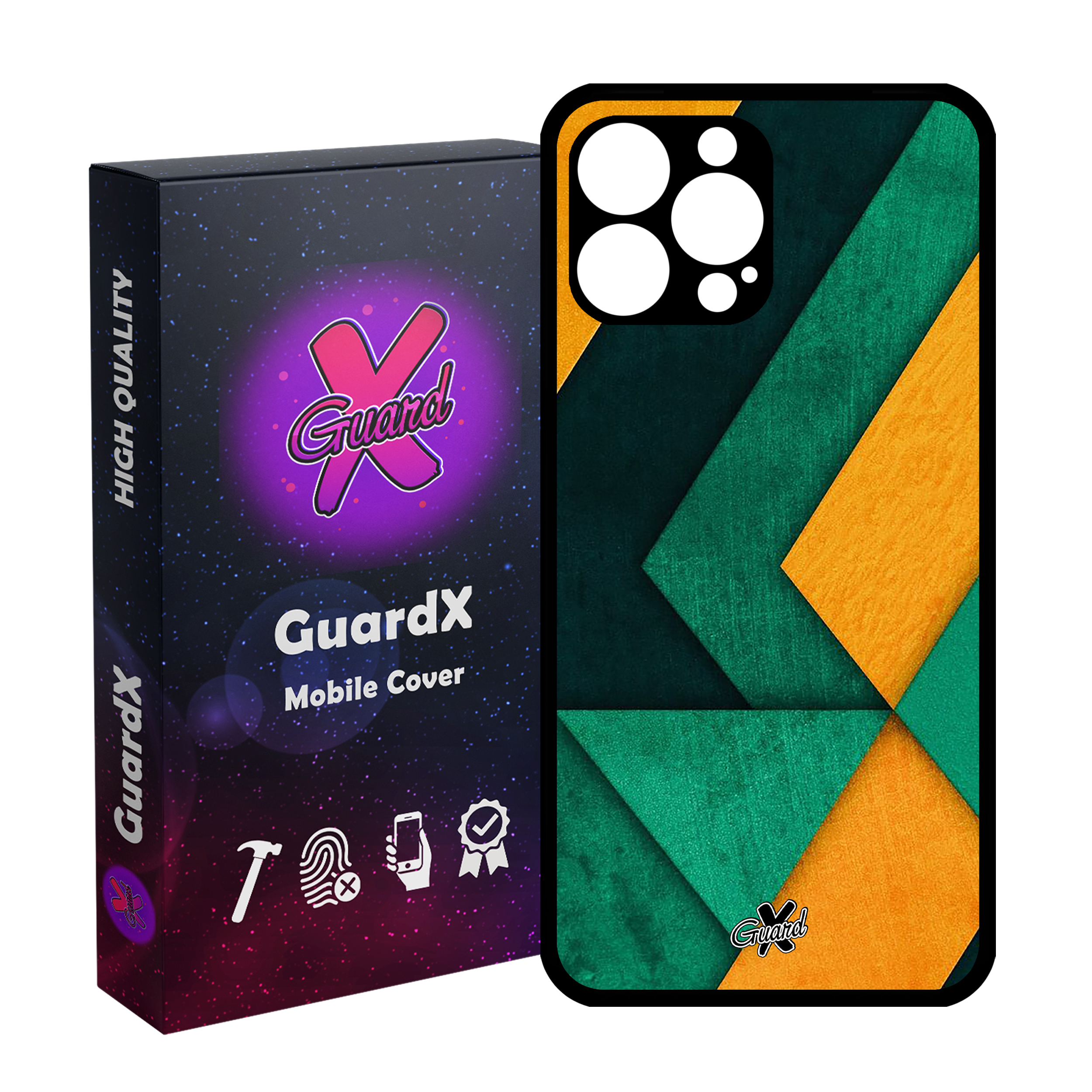 کاور گارد ایکس طرح Shape مدل Glass10329 مناسب برای گوشی موبایل اپل iPhone 13 Pro Max