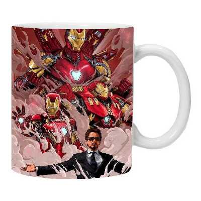 ماگ طرح مرد اهنی iron man مدل LS63068