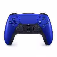 دسته PS5 آبی کربنی مدل DualSense Cobalt Blue