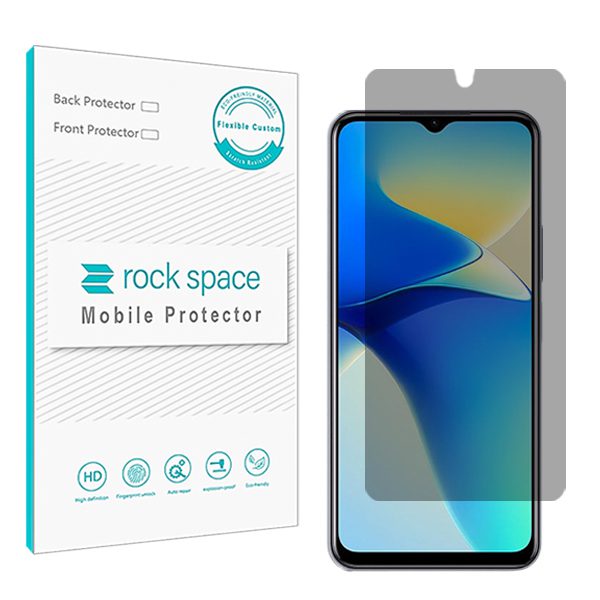 گلس ویوو Y30 5G مدل نانو هیدروژل پرایوسی برند راک اسپیس کد S