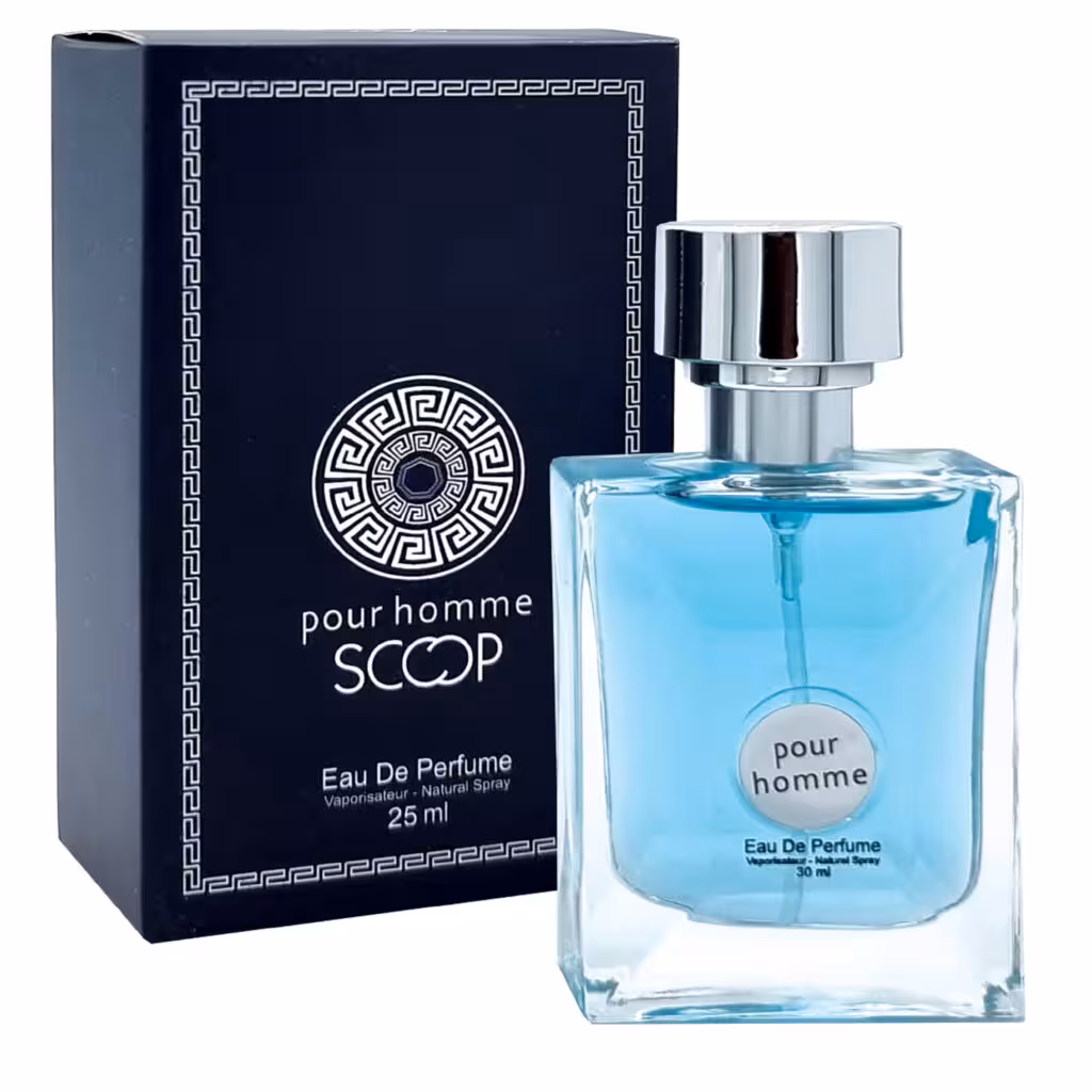 عطر جیبی مردانه اسکوپ مدل ورساچ پور هوم حجم 25 میلی لیتر