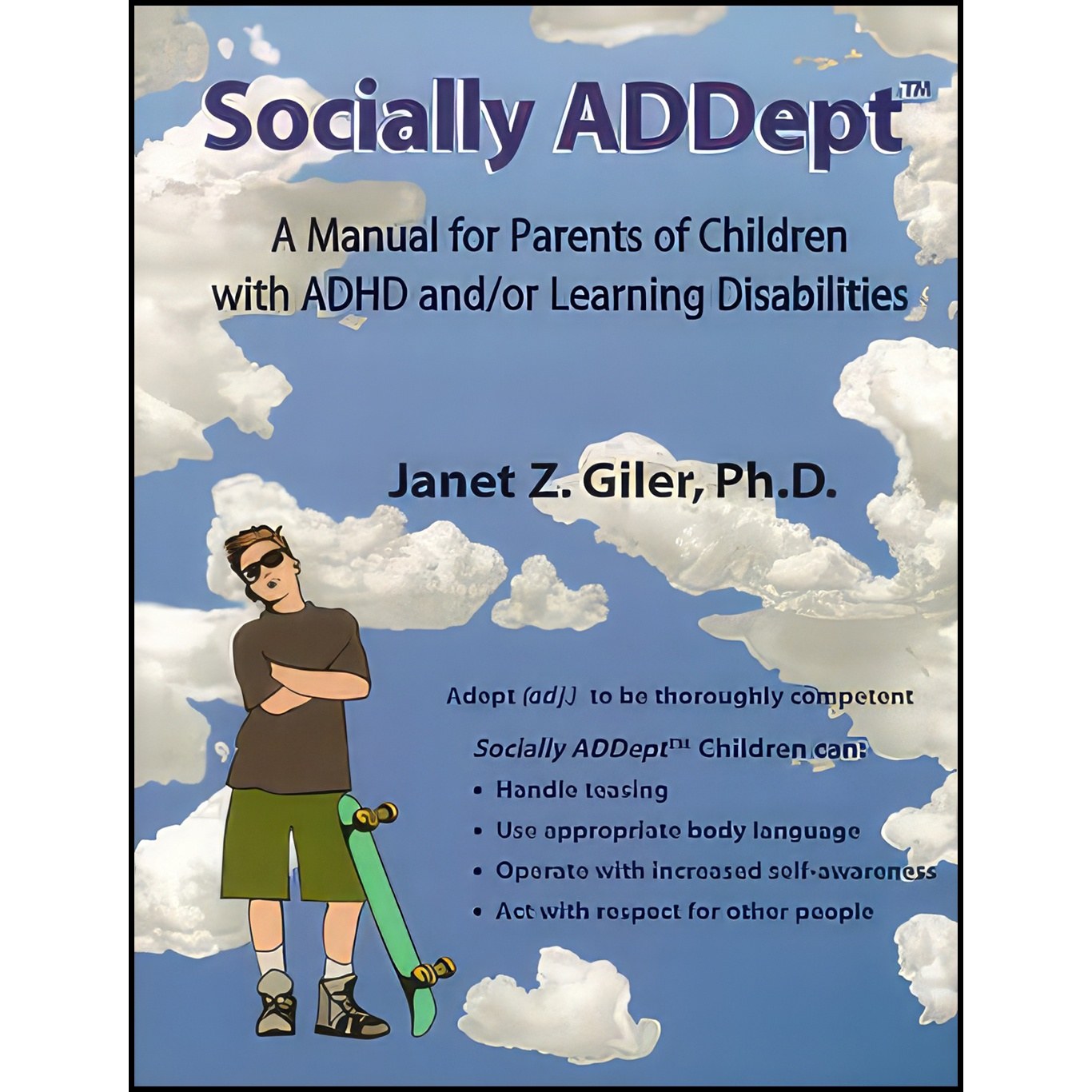 کتاب زبان اصلی Socially ADDept اثر Janet Z Giler