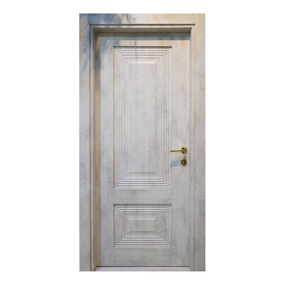 درب ضد آب سفید با طراحی ساده