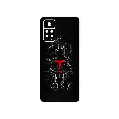 برچسب پوششی ماهوت مدل TESLA مناسب برای گوشی موبایل شیائومی Redmi Note 11 Pro Plus 5G (India)