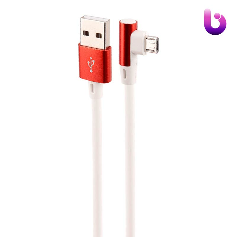 کابل میکرو یو اس بی Sibraton S241A 2.1A 1.1m یکسر L