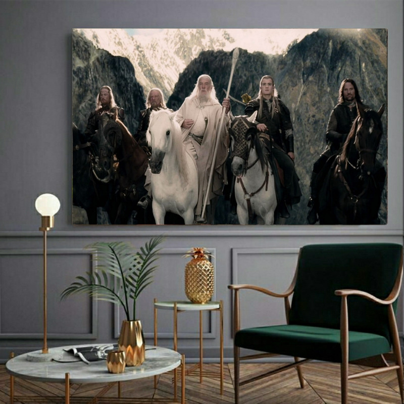 تابلو شاسی طرح فیلم ارباب حلقه ها HOBBIT مدل SDT534 | دنیای قاب