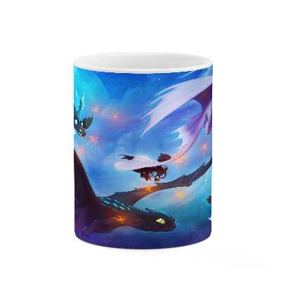 ماگ طرح بی دندون در کارتون مدل mgp02731