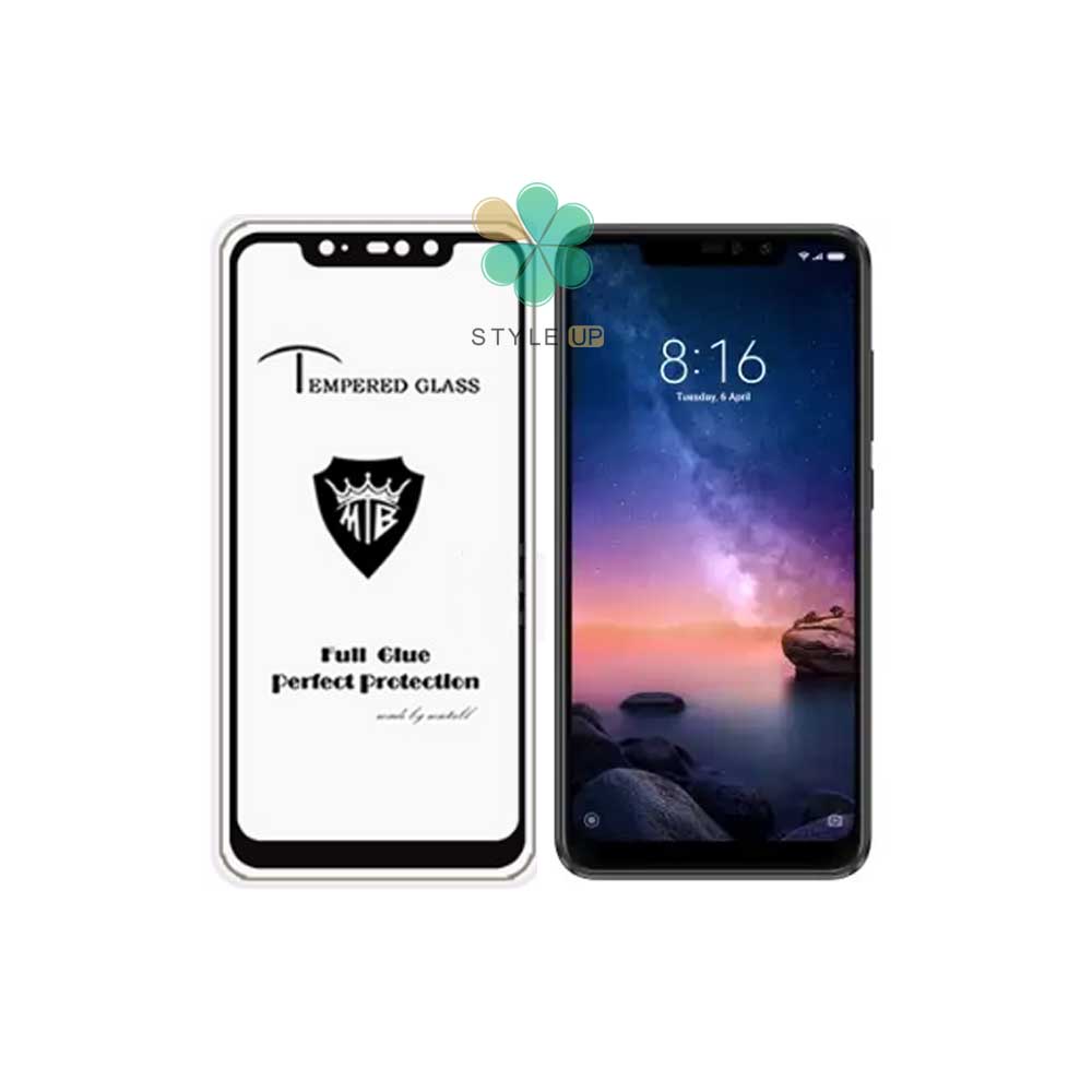 گلس میتوبل گوشی شیائومی Xiaomi Redmi Note 6 Pro مدل تمام صفحه