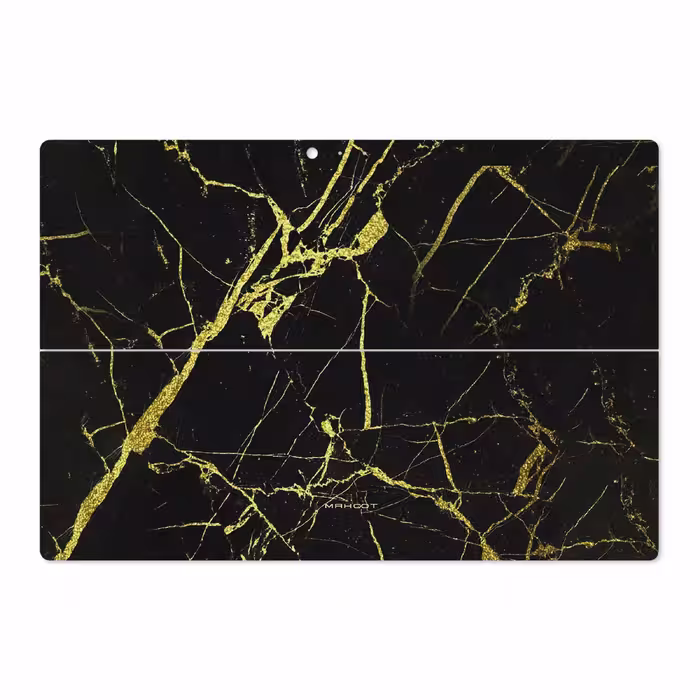 برچسب پوششی ماهوت مدل Graphite-Gold-Marble مناسب برای تبلت مایکروسافت Surface Pro 3 2014