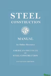 󾕇 دانلود کتاب AISC Steel Construction Manual, 15th ed, 2017 - دانلود کتاب های دانشگاهی