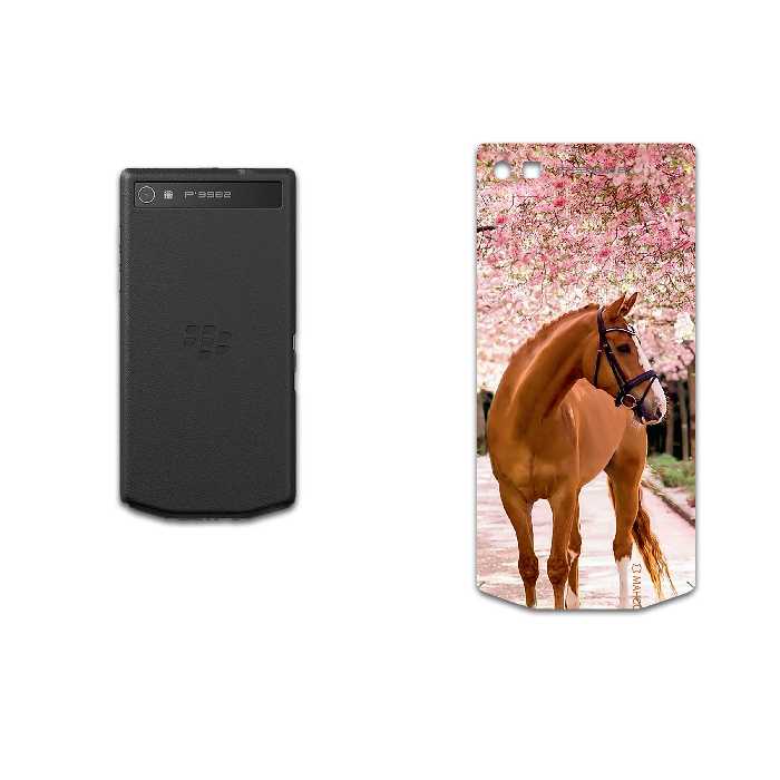 برچسب پوششی ماهوت مدل Horse-1 مناسب برای گوشی موبایل بلک بری Porsche Design P9982