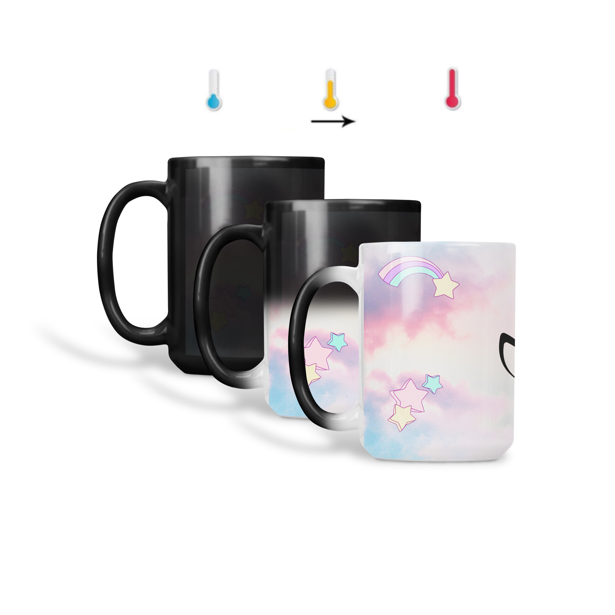 ماگ حرارتی طرح اسب تک شاخ کد 06