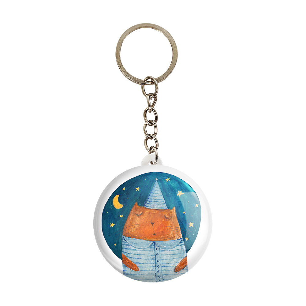 جاکلیدی خندالو طرح گربه کد 5194