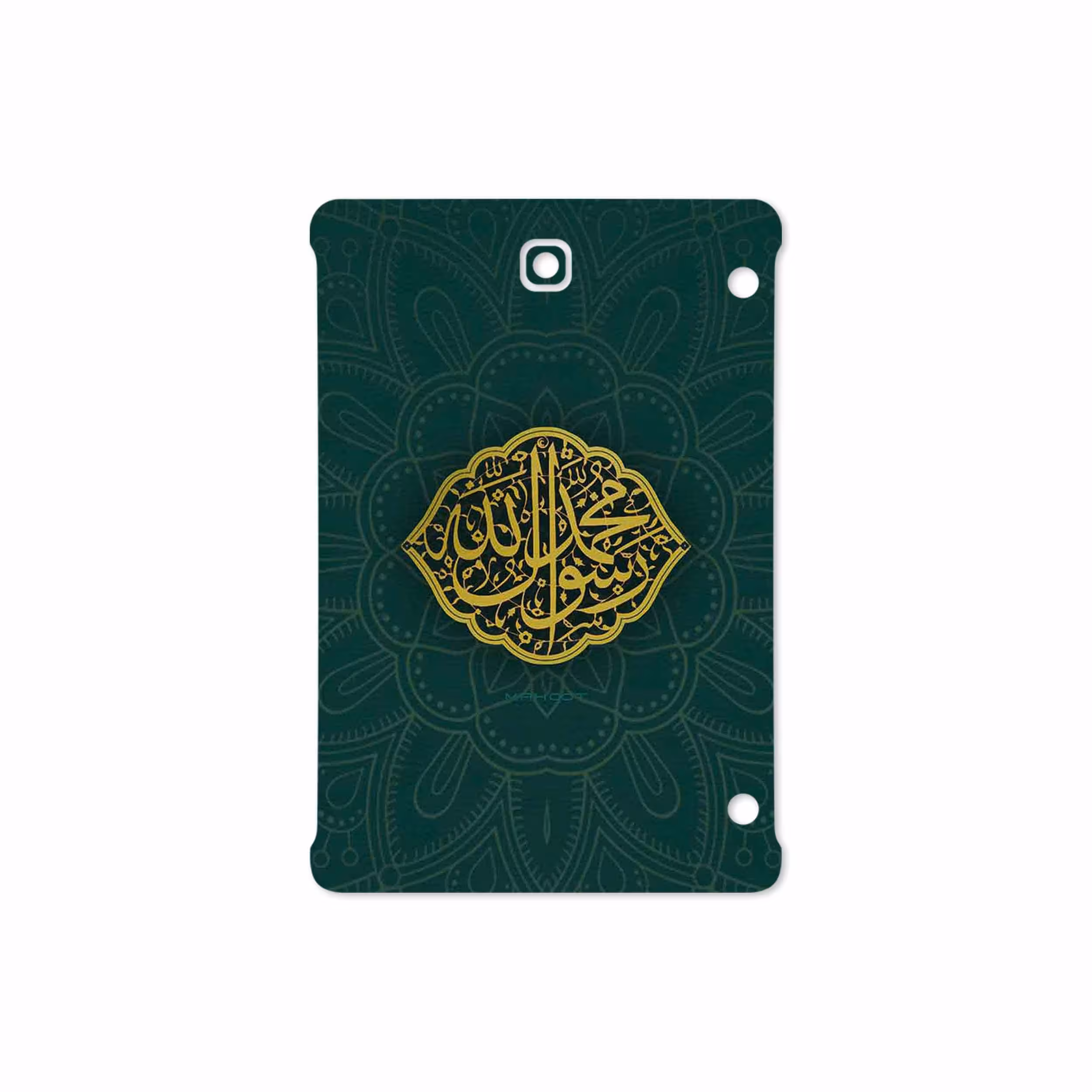 برچسب پوششی ماهوت مدل Mohammad-Rasool-Allah مناسب برای تبلت سامسونگ Galaxy Tab S2 8.0 2016 T719N