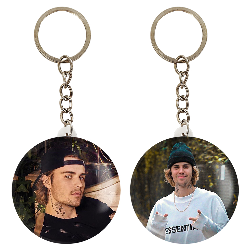 جاکلیدی خندالو مدل جاستین بیبر کد 1903419031 مجموعه 2 عددی