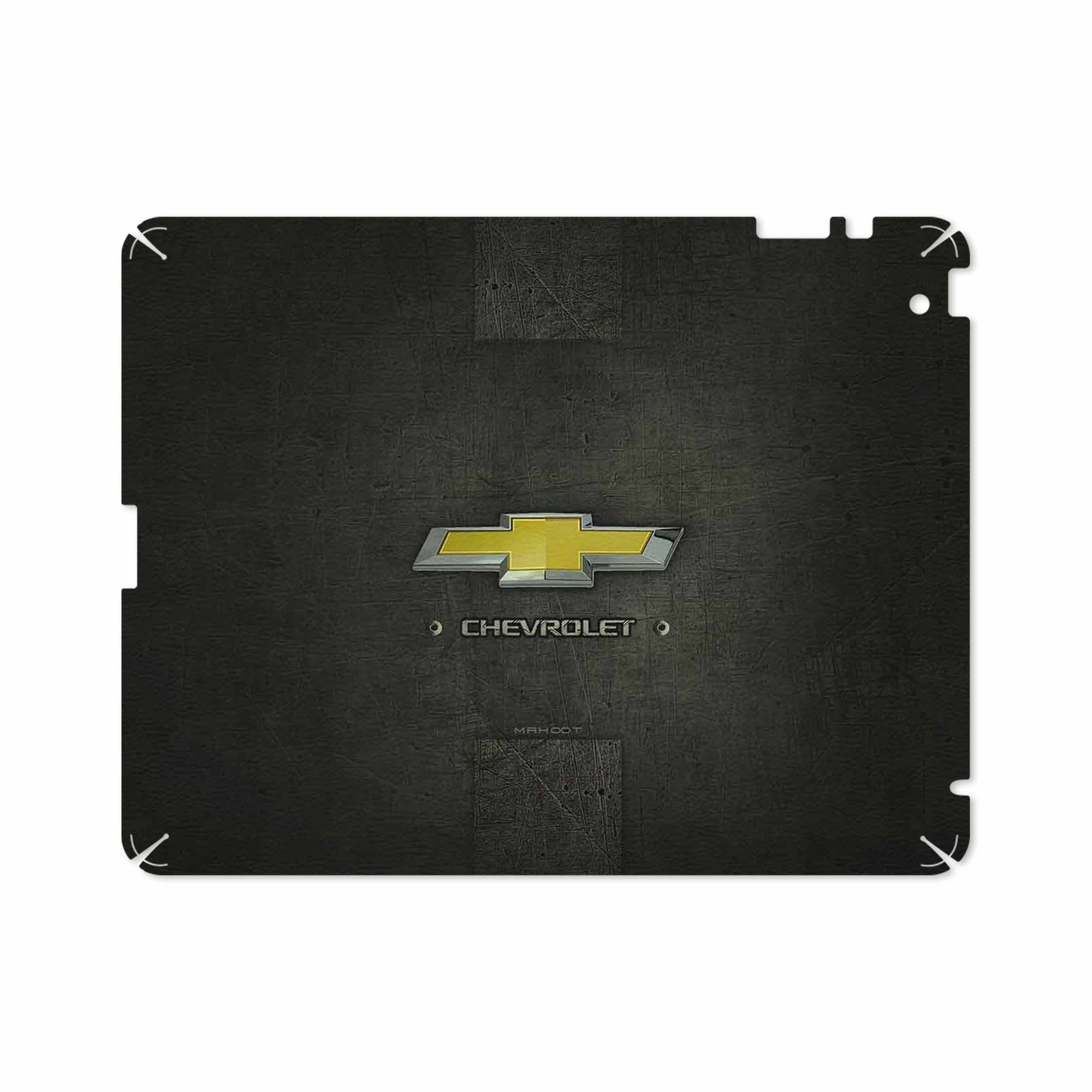 برچسب پوششی ماهوت مدل CHEVROLET-Logo مناسب برای تبلت اپل iPad 2 2011 A1397