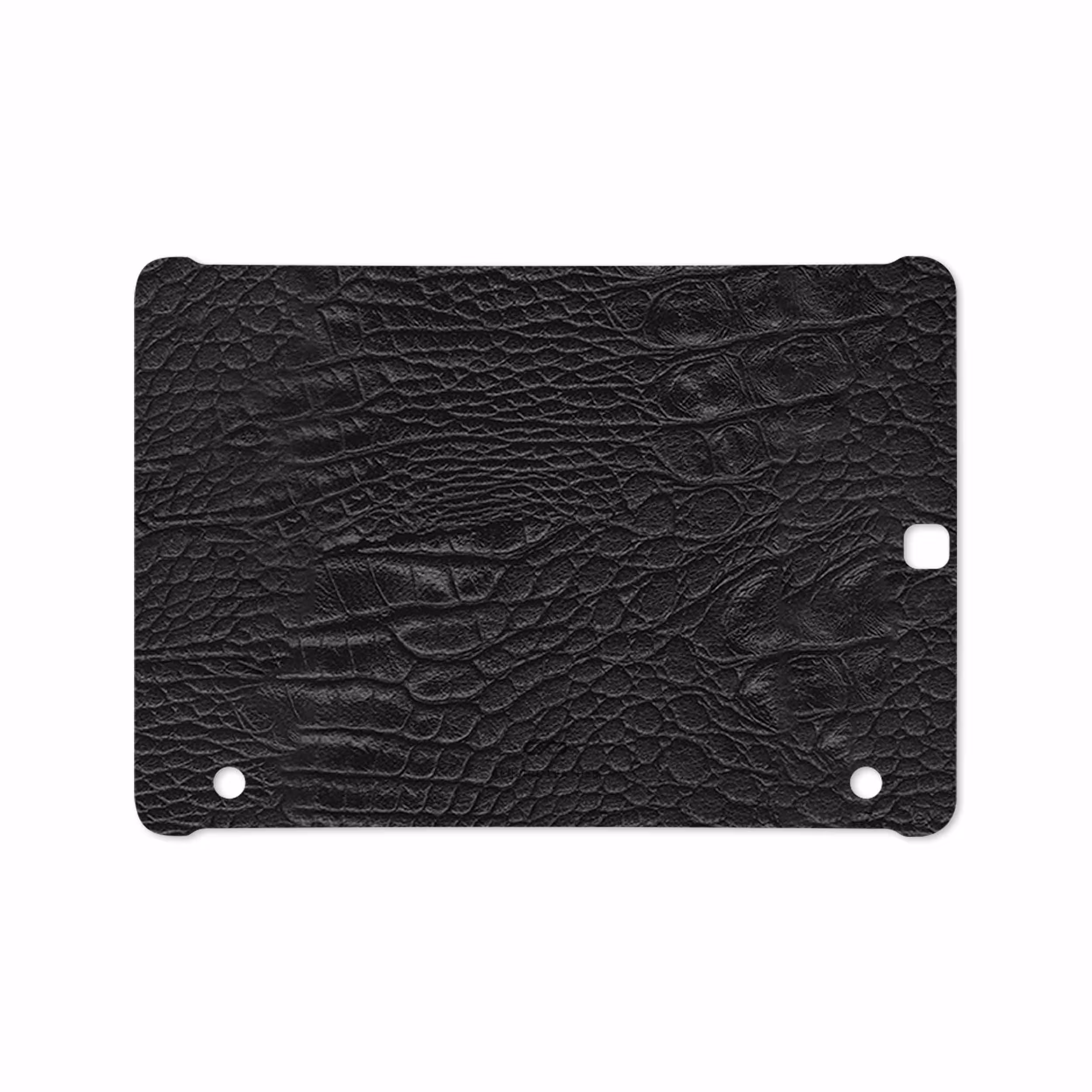 برچسب پوششی ماهوت مدل Black-Crocodile-Leather مناسب برای تبلت سامسونگ Galaxy Tab S2 9.7 2015 T810