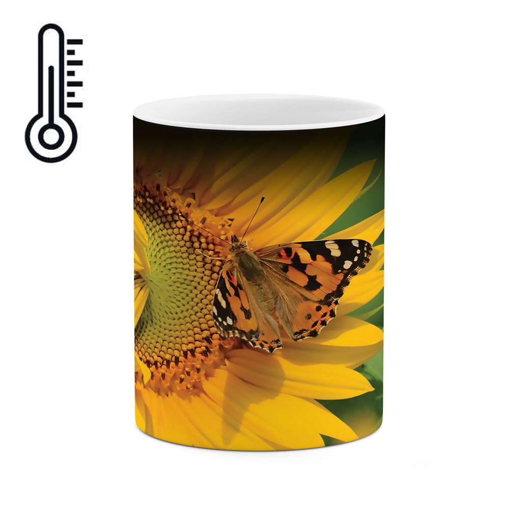 ماگ حرارتی طرح پروانه مدل mgh01561