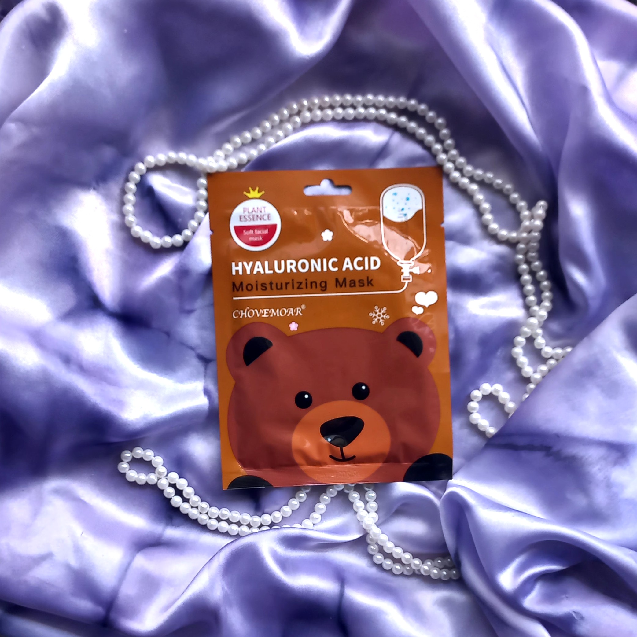 ماسک صورت هیالورونیک اسید خرس 