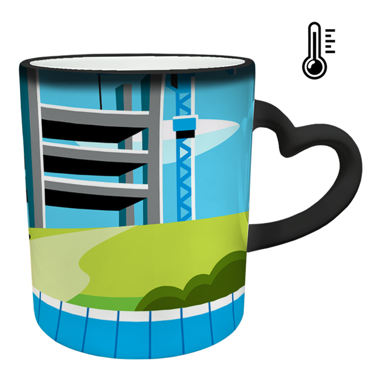 ماگ حرارتی مدل دسته قلبی طرح مهندس کد 43