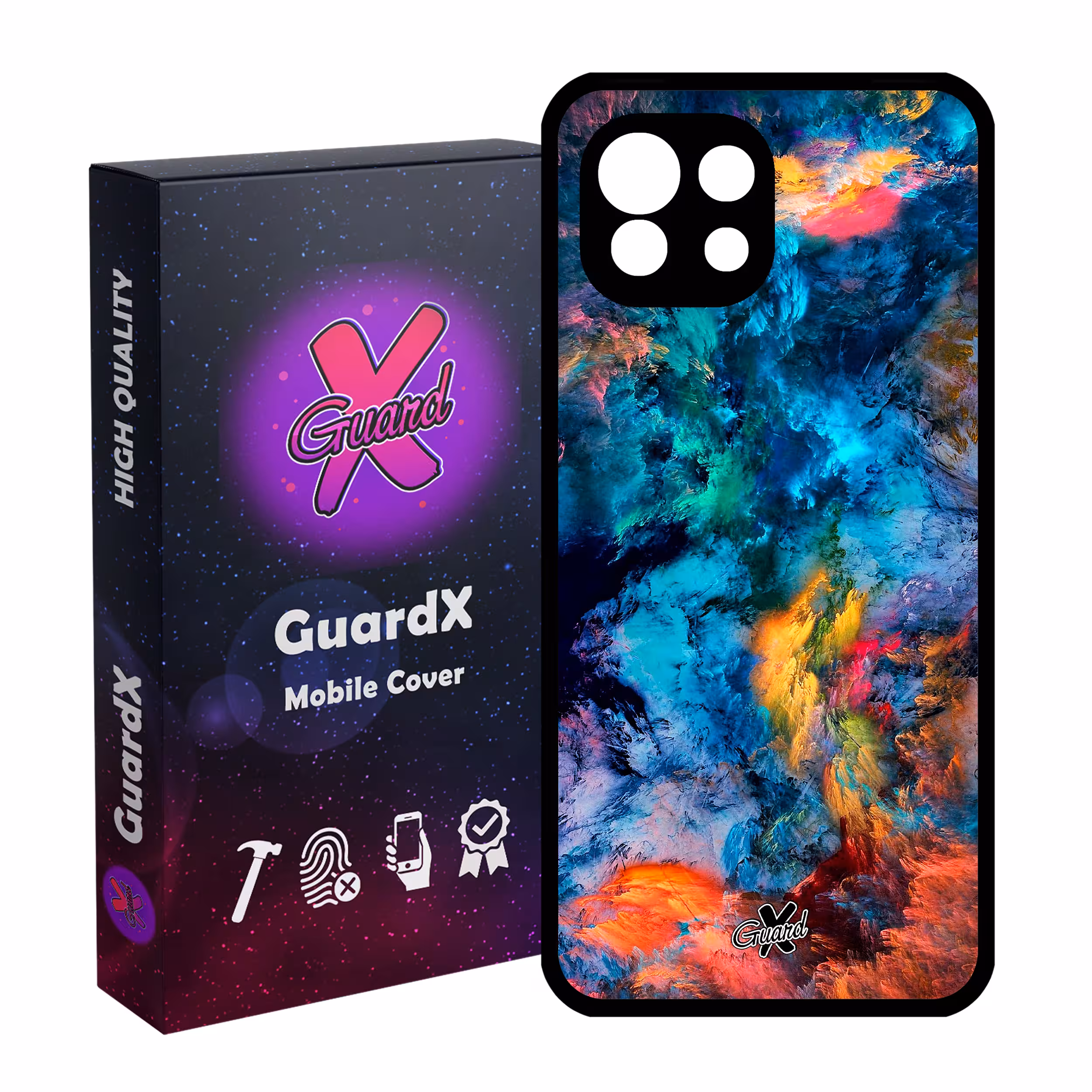 کاور گارد ایکس طرح Colors مدل Glass10117 مناسب برای گوشی موبایل شیائومی Mi 11 Lite