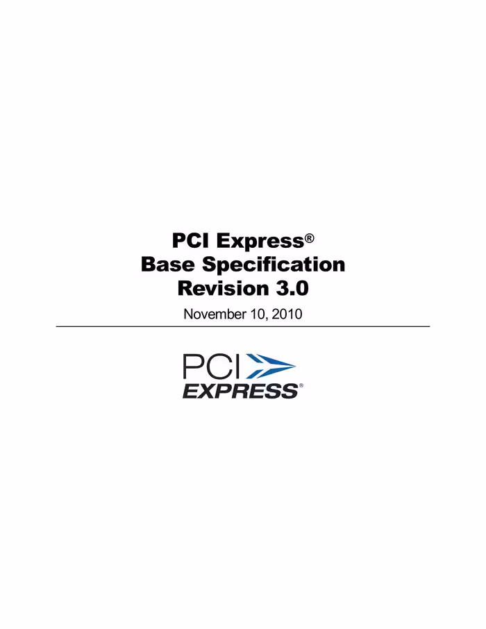خرید و دانلود نسخه کامل کتاب PCI Express Base Specification Revision 3.0