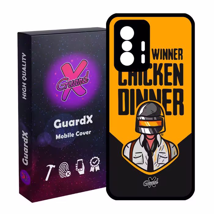 کاور گارد ایکس طرح Pubg مدل Glass10182 مناسب برای گوشی موبایل شیائومی 11T Pro / 11T