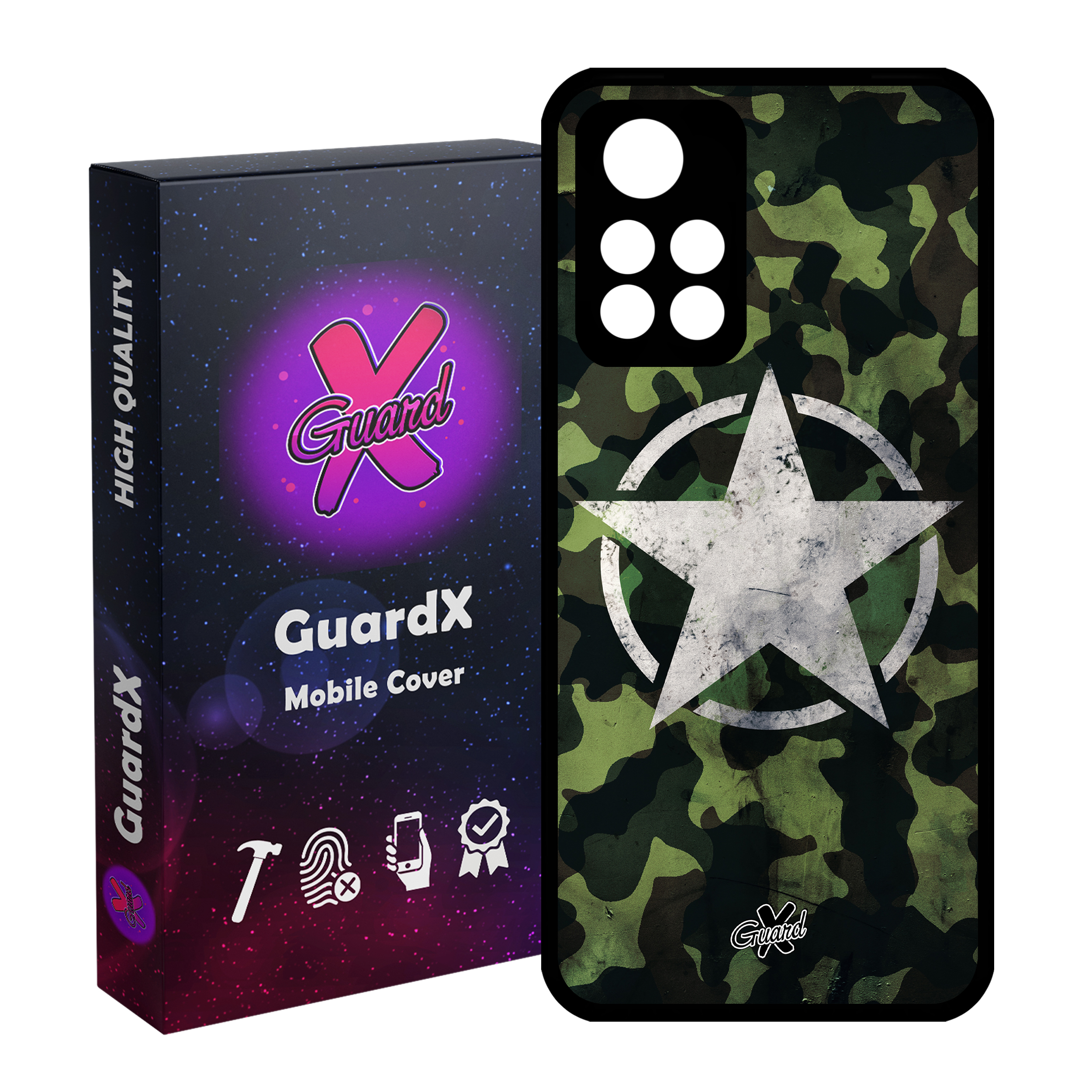 کاور گارد ایکس طرح Star مدل Glass10194 مناسب برای گوشی موبایل شیائومی Poco M4 Pro 5G/Redmi Note 11T 5G/Redmi Note 11S 5G