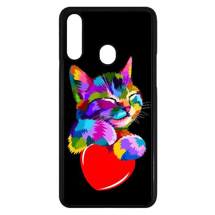 کاور طرح گربه مدل CHL50269 مناسب برای گوشی موبایل سامسونگ Galaxy A20s