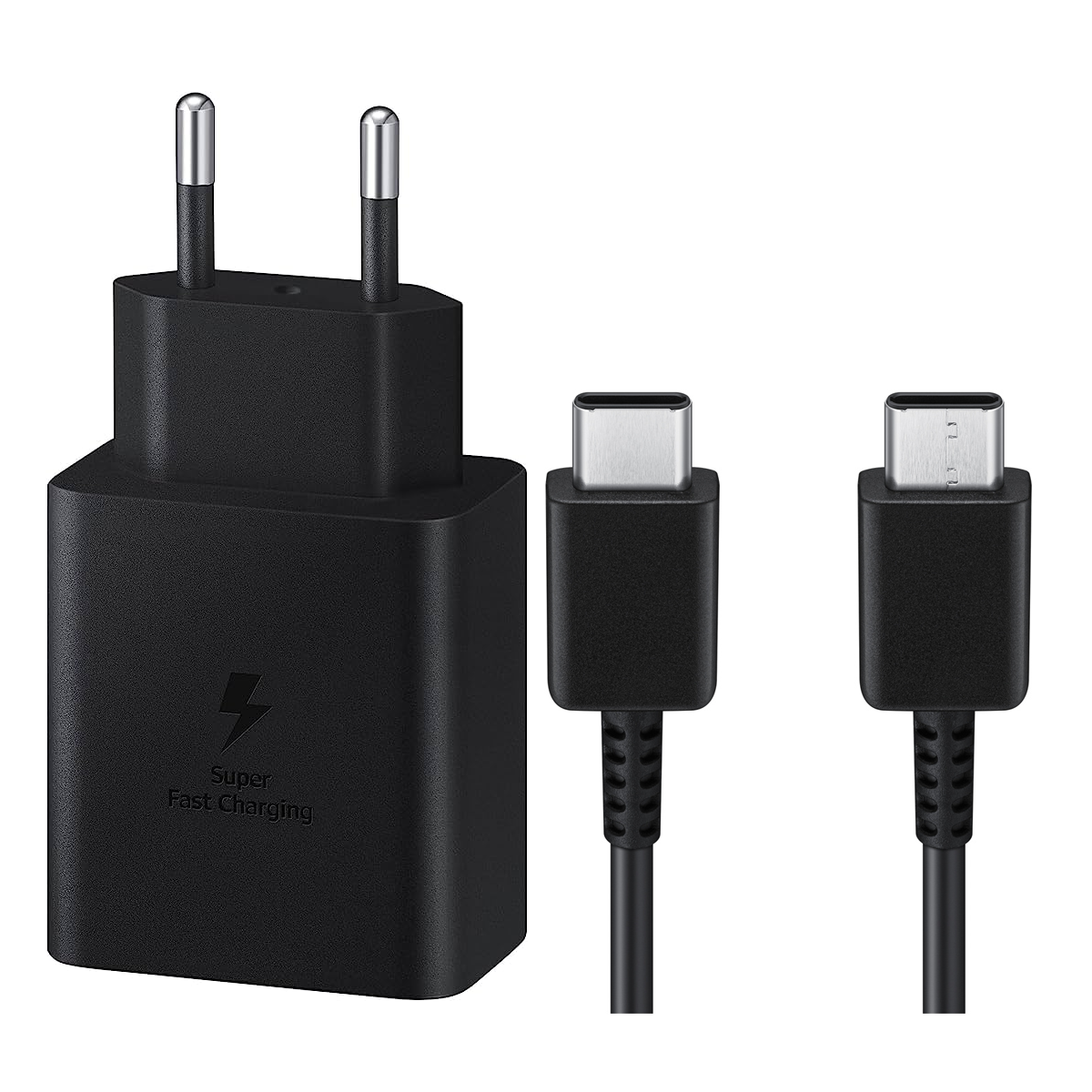 شارژر دیواری سامسونگ مدل EP-T4510XBEG توان 45 وات به همراه کابل تایپ سی