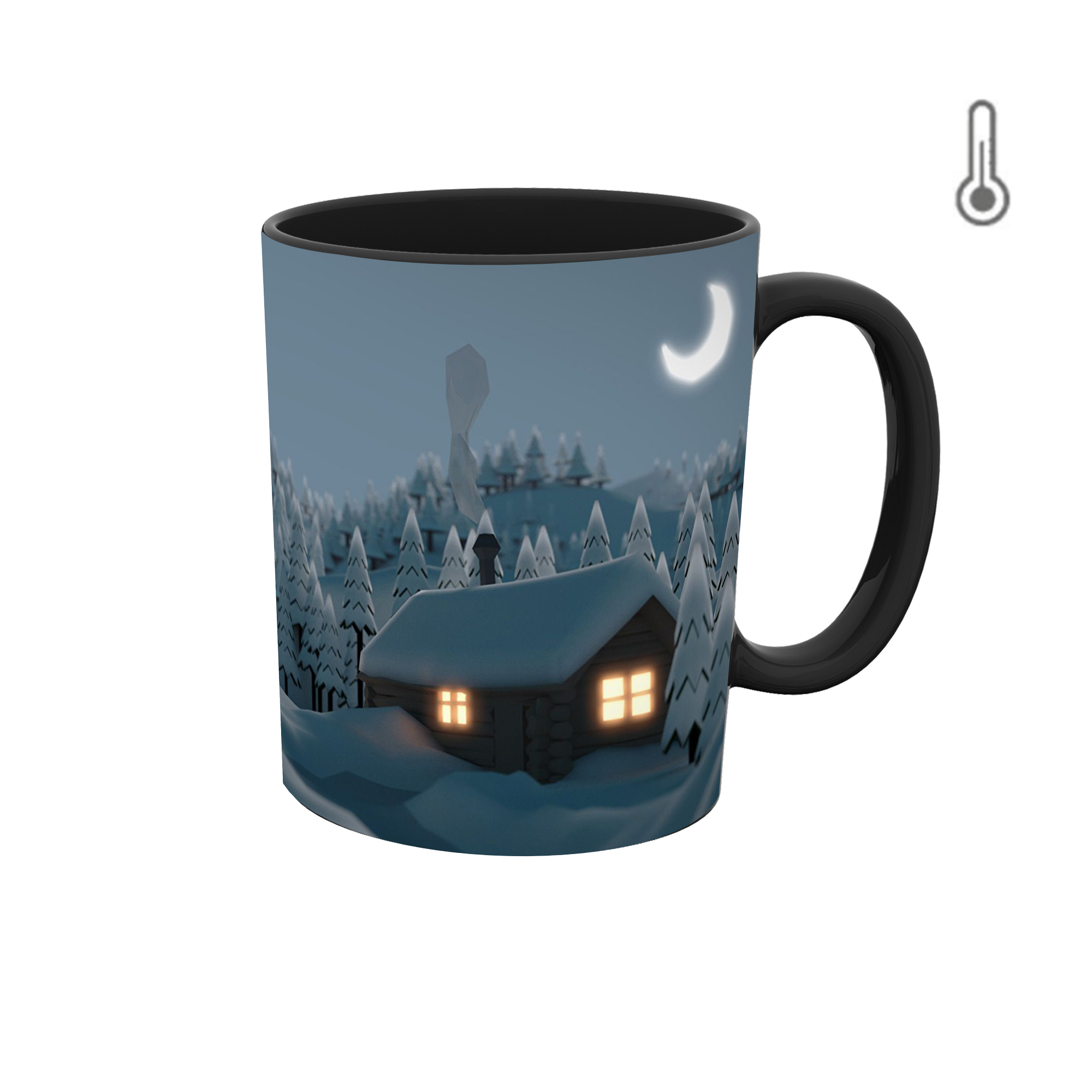 ماگ حرارتی طرح درخت کریسمس سال نو 