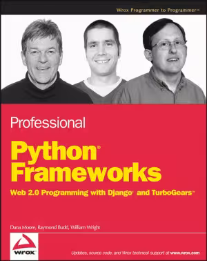 خرید و دانلود نسخه کامل کتاب Professional Python frameworks. Web 2.0 programming with Django and Turbogears (Source Code)