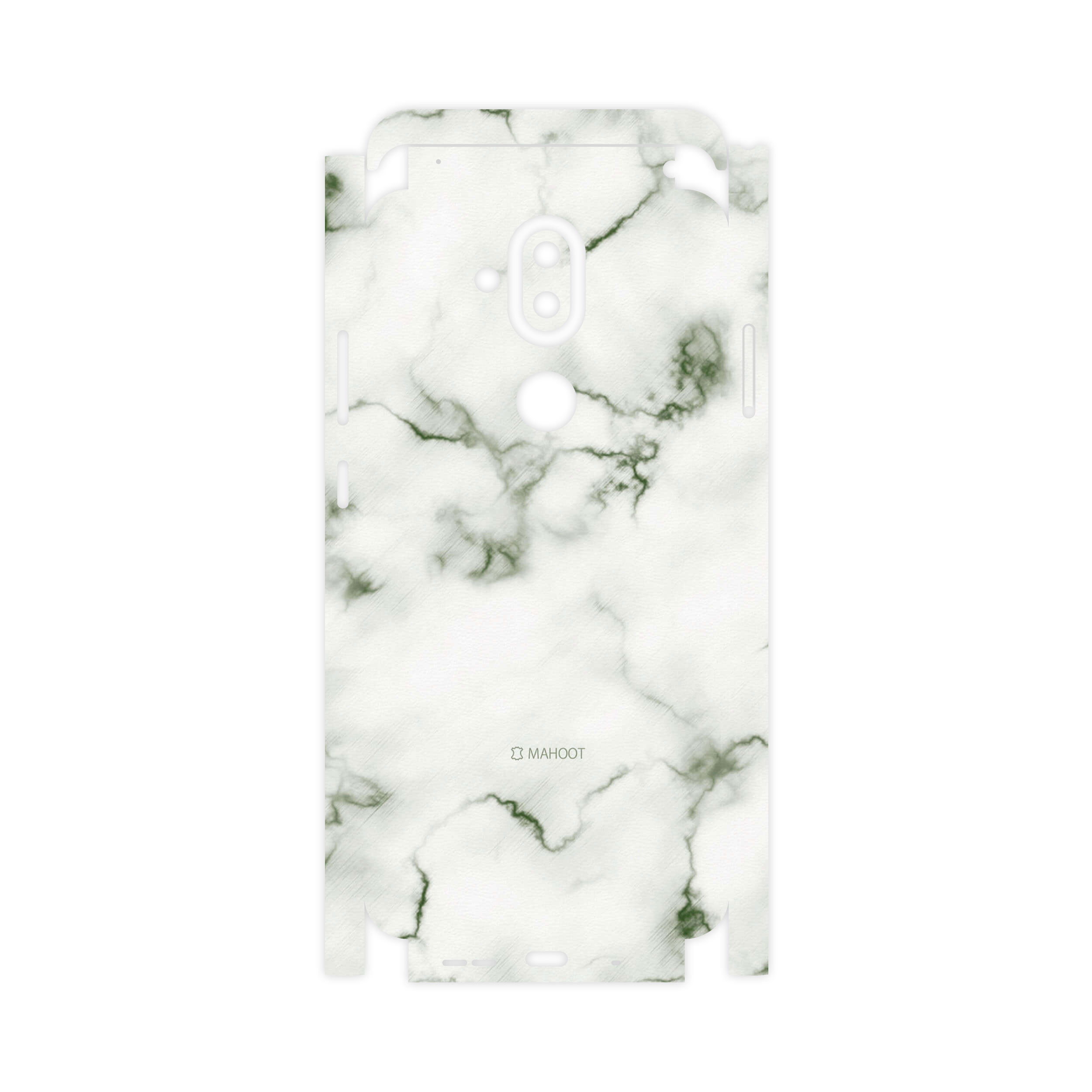 برچسب پوششی ماهوت مدل Blanco-Smoke-Marble-FullSkin مناسب برای گوشی موبایل نوکیا 8.1